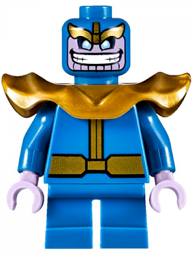 Thanos — Thanos - Minifigure, Blue Outfit