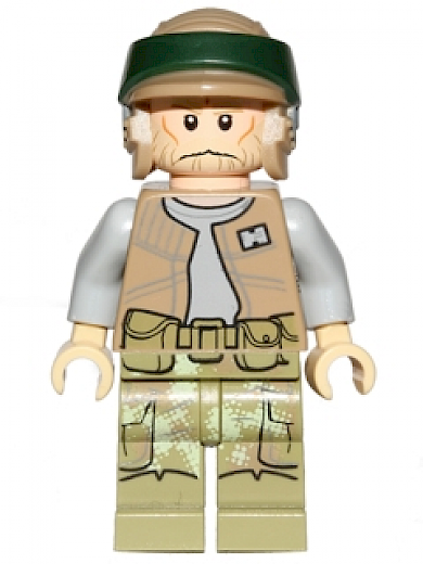 Endor Rebel Trooper — Endor Rebel Trooper - Dark Tan Vest, Tan Beard (Commander Rex)