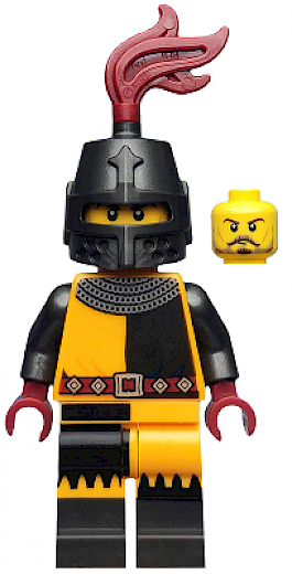 Tournament Knight — Tournament Knight, Series 20 (Minifigure Only without Stand and Accessories)
