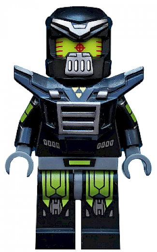 Evil Mech — Evil Mech, Series 11 (Minifigure Only without Stand and Accessories)