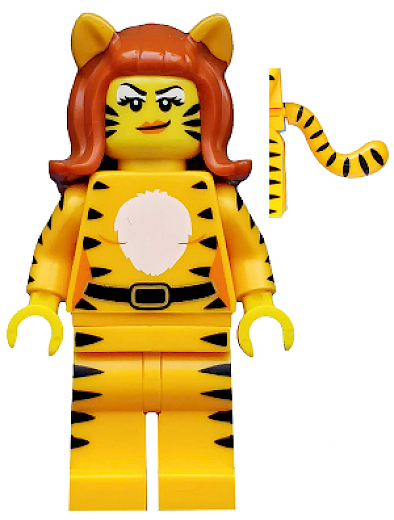 Tiger Woman — Tiger Woman, Series 14 (Minifigure Only without Stand and Accessories)