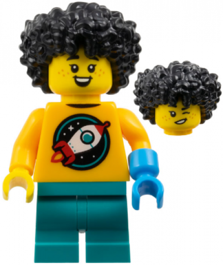 Astronomer Kid — Astronomer Kid, Series 27 (Minifigure Only without Stand and Accessories)
