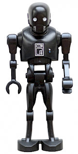 K-2SO Droid - Dark Silver Chest Panel
