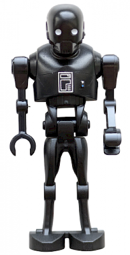 K-2SO Droid — K-2SO Droid - Dark Silver Chest Panel