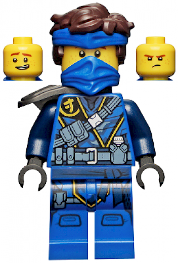 Jay — Jay - The Island, Mask and Hair with Bandana, Shoulder Pad