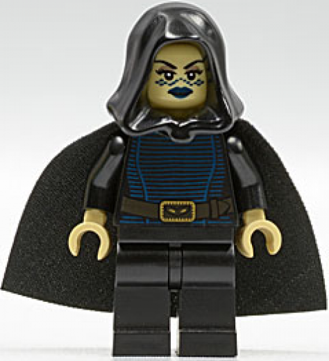 Barriss Offee — Barriss Offee - Black Cape, Hood and Legs