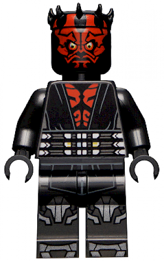 Darth Maul — Darth Maul - Printed Legs with Silver Armor