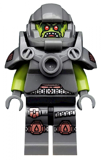 Alien Avenger — Alien Avenger, Series 9 (Minifigure Only without Stand and Accessories)