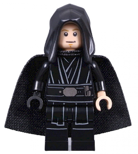 Luke Skywalker — Luke Skywalker, Jedi Master (Black Hood and Cape)