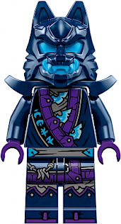 Wolf Mask Warrior / Wolf Mask Claw Warrior - Dark Blue and Dark Azure Mask, Shoulder Armor