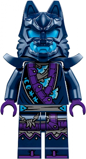 Wolf Mask Warrior / Wolf Mask Claw Warrior — Wolf Mask Warrior / Wolf Mask Claw Warrior - Dark Blue and Dark Azure Mask, Shoulder Armor