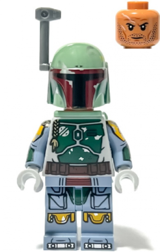 Boba Fett — Boba Fett - Helmet, Jet Pack, Printed Arms and Legs, Rangefinder