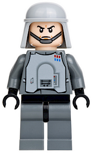 Imperial Officer with Battle Armor (Captain / Commandant / Commander) - Chin Strap
