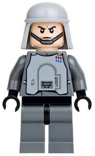 Imperial Officer with Battle Armor — Imperial Officer with Battle Armor (Captain / Commandant / Commander) - Chin Strap