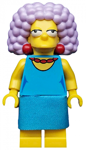 Selma — Selma, The Simpsons, Series 2 (Minifigure Only without Stand and Accessories)
