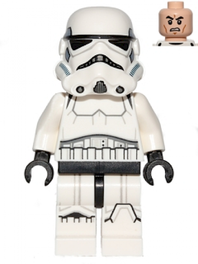 Imperial Stormtrooper — Imperial Stormtrooper - Printed Legs, Dark Blue Helmet Vents