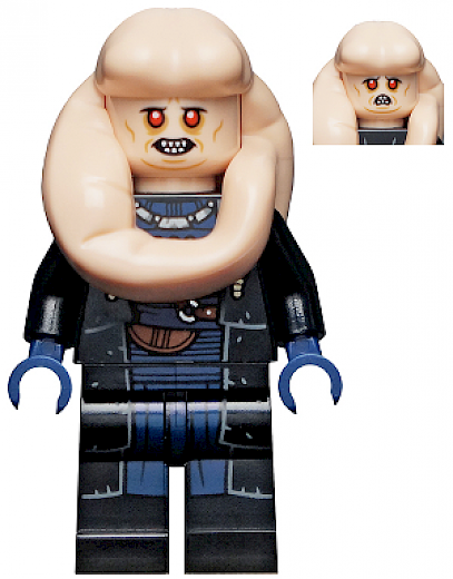 Bib Fortuna — Bib Fortuna - Black Robe, Reddish Brown Straps