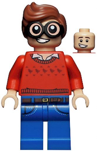 Dick Grayson — Dick Grayson, The LEGO Batman Movie, Series 1 (Minifigure Only without Stand and Accessories)