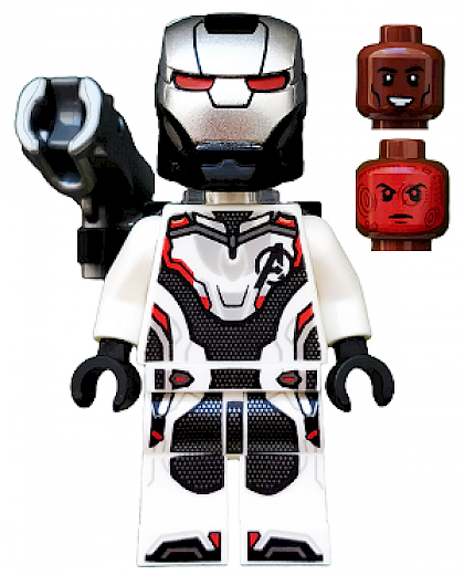 War Machine — War Machine - White Jumpsuit with Shooter