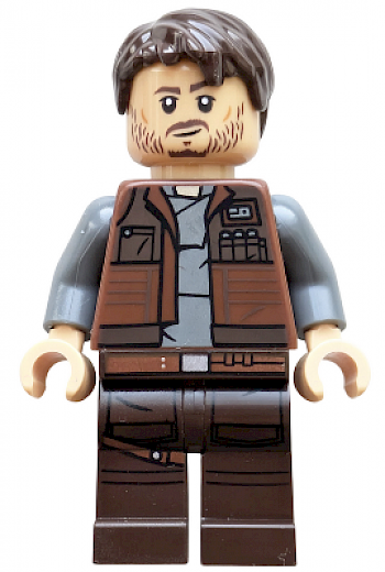 Cassian Andor — Cassian Andor - Reddish Brown Vest