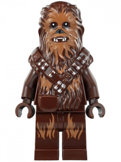 Chewbacca — Chewbacca - Dark Brown, Medium Nougat Fur, Crossed Bandoliers