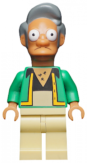 Apu Nahasapeemapetilon — Apu Nahasapeemapetilon, The Simpsons, Series 1 (Minifigure Only without Stand and Accessories)