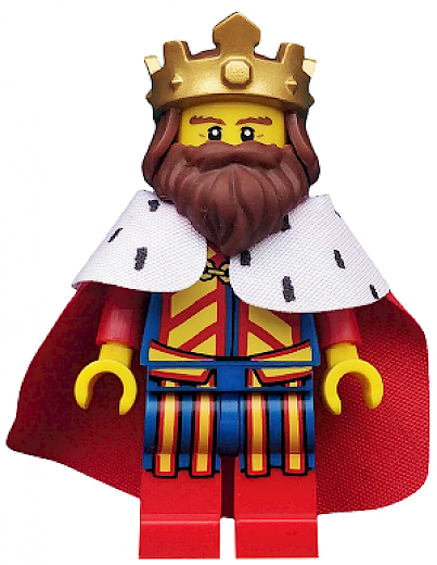 Classic King — Classic King, Series 13 (Minifigure Only without Stand and Accessories)