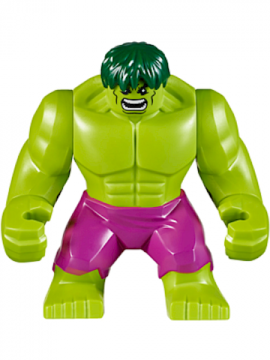 Hulk — Hulk - Giant, Magenta Pants, Dark Green Hair