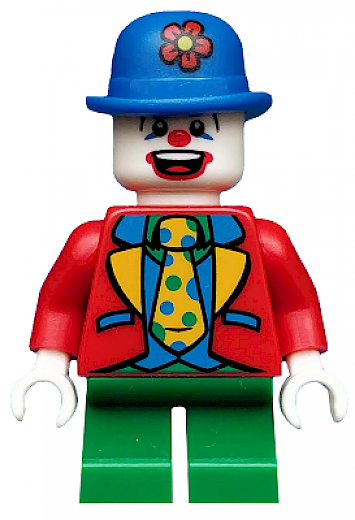Small Clown — Small Clown, Series 5 (Minifigure Only without Stand and Accessories)