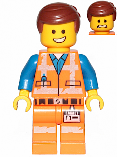 Emmet - Smile / Scared, Worn Uniform