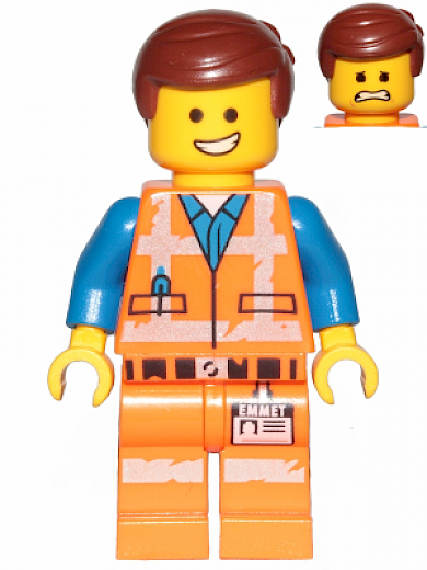 Emmet — Emmet - Smile / Scared, Worn Uniform