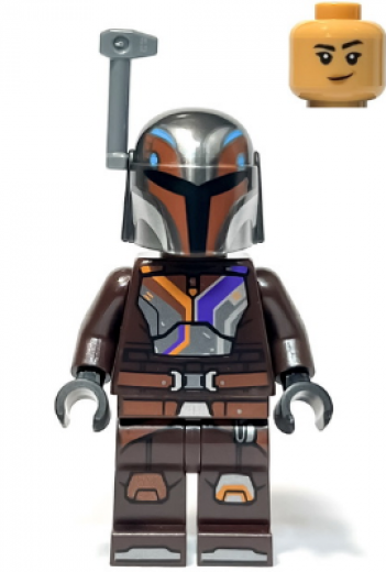 Sabine Wren — Sabine Wren - Dark Brown Armor, Helmet