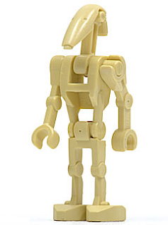 Battle Droid - Tan, Angled Arm and Straight Arm