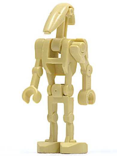 Battle Droid — Battle Droid - Tan, Angled Arm and Straight Arm