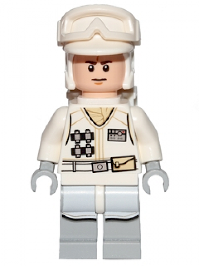 Hoth Rebel Trooper White Uniform — Hoth Rebel Trooper White Uniform (Frown)