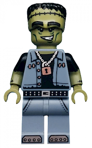 Monster Rocker — Monster Rocker, Series 14 (Minifigure Only without Stand and Accessories)