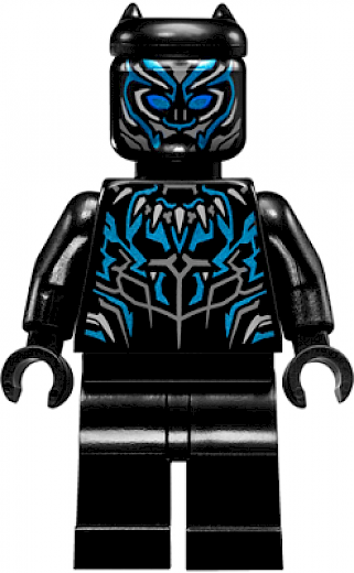 Black Panther — Black Panther - Metallic Light Blue Highlights