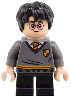 Harry Potter - Gryffindor Sweater with Crest, Black Short Legs