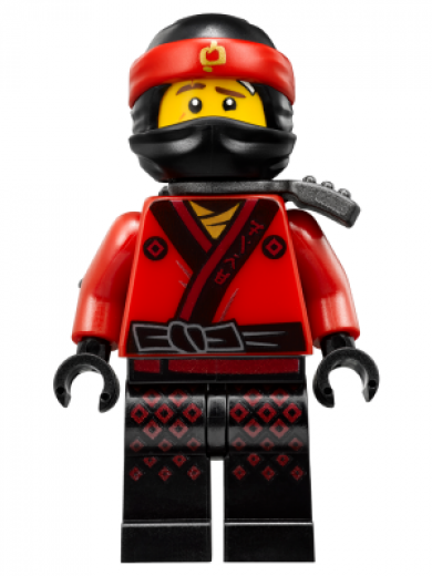 Kai — Kai - The LEGO Ninjago Movie, Pearl Dark Gray Katana Holder