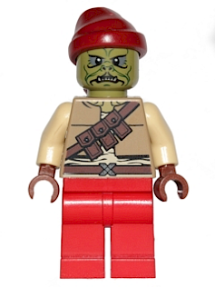 Kithaba (Klatooinian Skiff Guard) - Dark Tan Vest