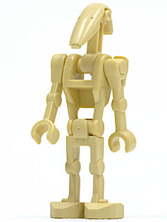 Battle Droid - Tan, Straight Arms