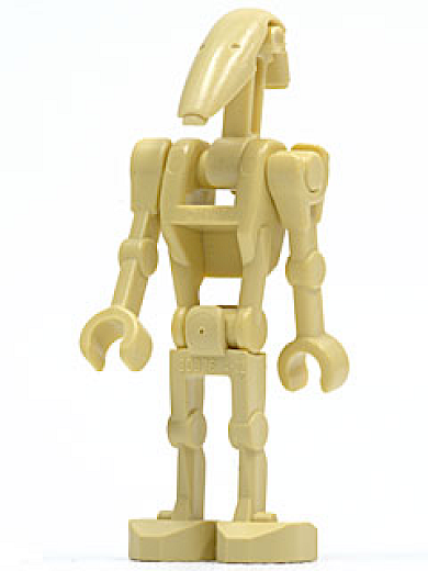 Battle Droid — Battle Droid - Tan, Straight Arms