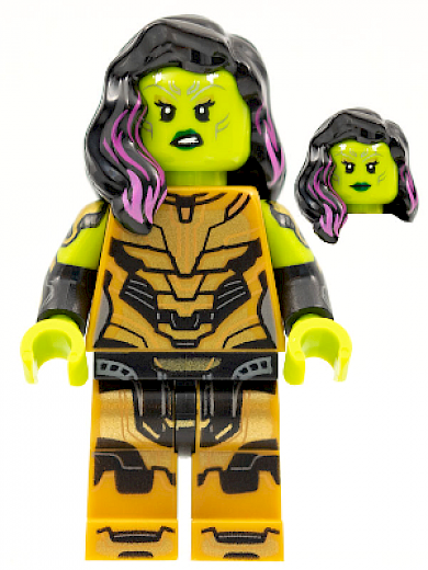Gamora with Blade of Thanos — Gamora with Blade of Thanos, Marvel Studios, Series 1 (Minifigure Only without Stand and Accessories)