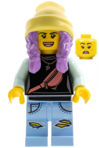 Parker L. Jackson — Parker L. Jackson - Black Top with Beanie (Open Mouth Smile / Scared)