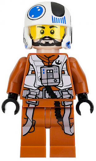 Resistance Pilot X-wing — Resistance Pilot X-wing (Temmin 'Snap' Wexley)
