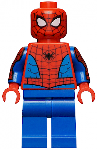 Spider-Man — Spider-Man - Printed Blue Arms, Plain Legs