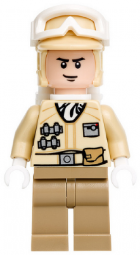 Hoth Rebel Trooper — Hoth Rebel Trooper (Black Chin Dimple)