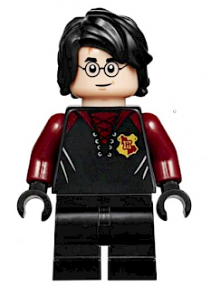 Harry Potter - Black and Dark Red Uniform, Medium Legs