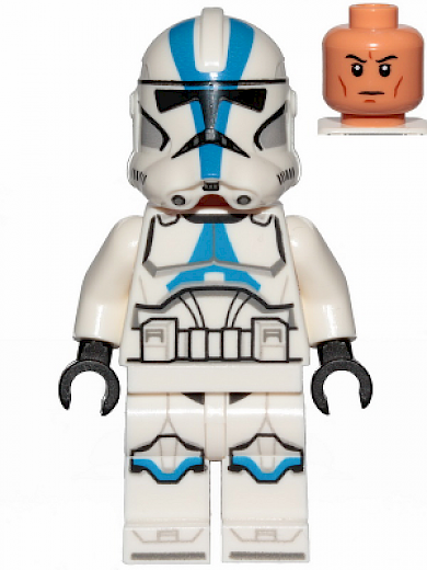 Clone Trooper — Clone Trooper, 501st Legion (Phase 2) - White Arms, Nougat Head