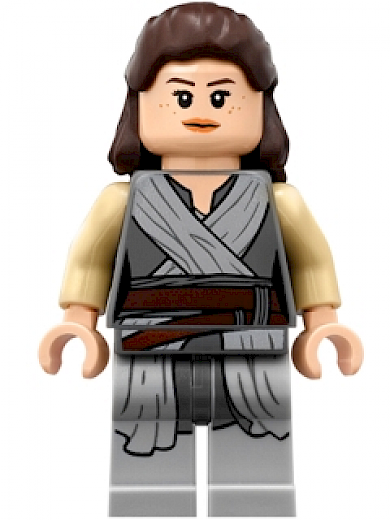 Rey — Rey - Light Bluish Gray Tied Robe